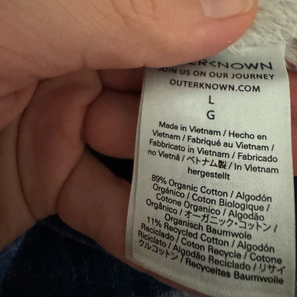 Outerknown Denim Sherpa Trench Coat - Picture 7 of 7